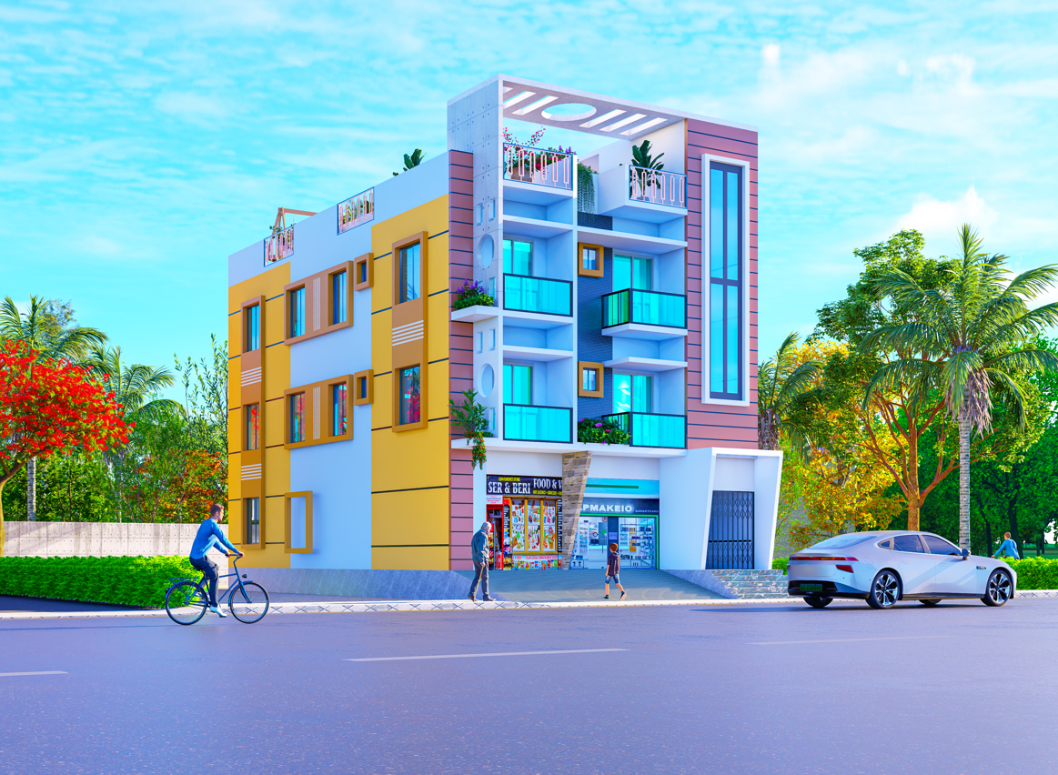 রেক্সনা বেগম — ৩ তলা বিল্ডিং